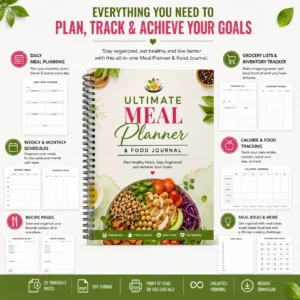 Meal Planner PDF Weight Loss Meal Planner