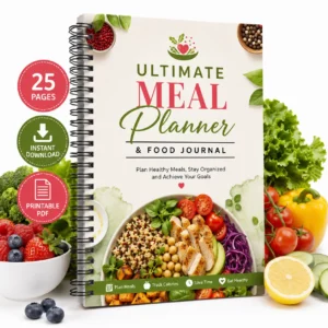 Ultimate Printable Meal Planner & Food Journal