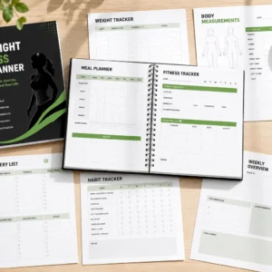 Printable Weight Loss Planner Printable Weight Loss Planner