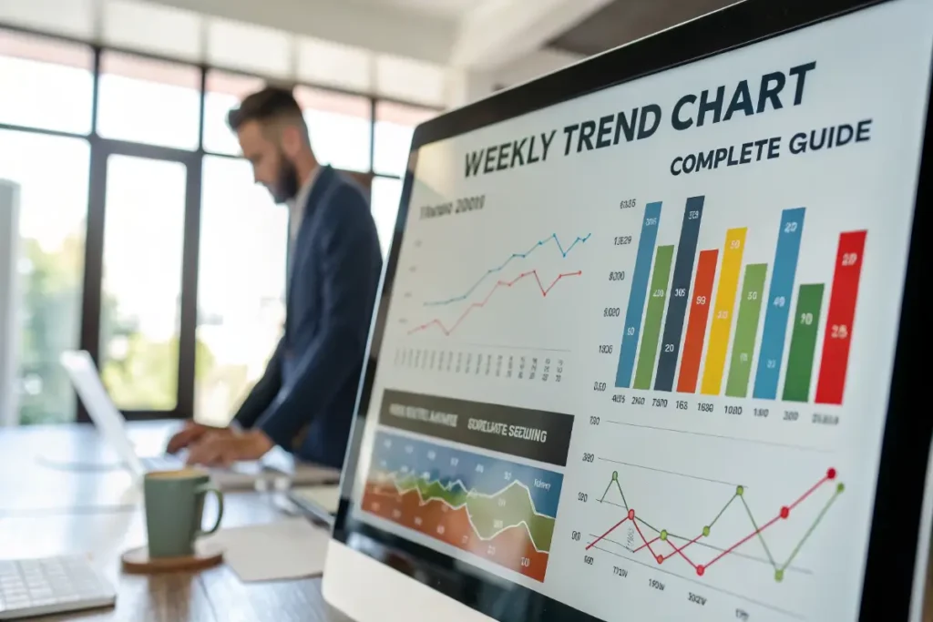 weekly trend chart illustrating the complete guide to tracking HRV and VO2 max